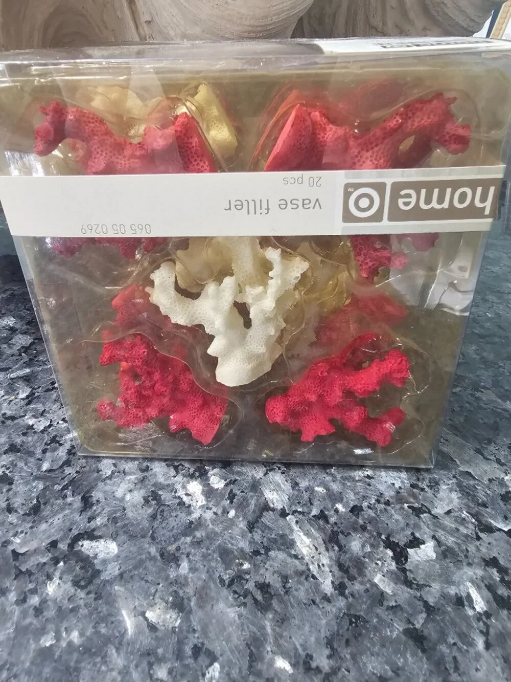 Coastal Coral Vase Filler